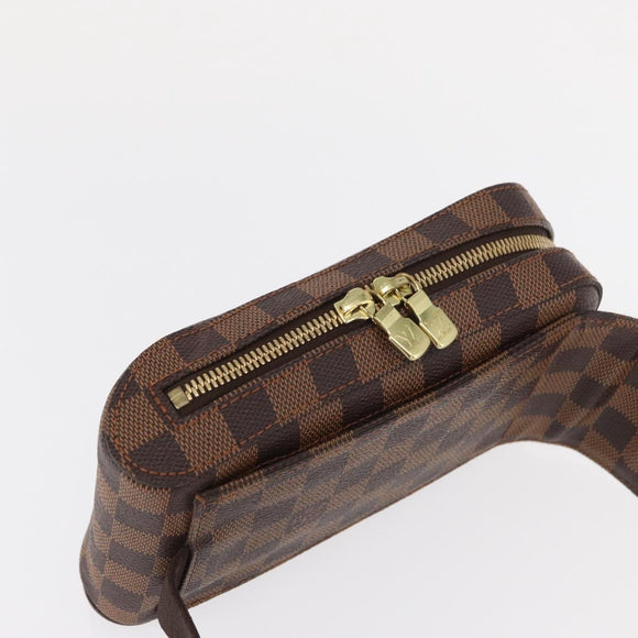 LOUIS VUITTON Damier Ebene Geronimos Umhängetasche N51994 LV Auth yk19788