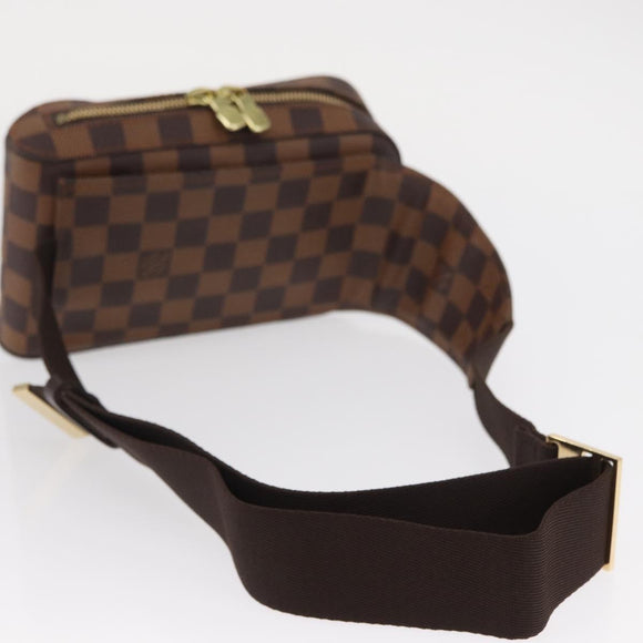 LOUIS VUITTON Damier Ebene Geronimos Umhängetasche N51994 LV Auth yk19788
