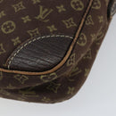 LOUIS VUITTON Monogram Mini Lin Danube Shoulder Bag Ebene M95228 LV Auth yk19789-16