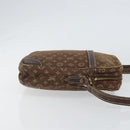 LOUIS VUITTON Monogram Mini Lin Danube Shoulder Bag Ebene M95228 LV Auth yk19789-3