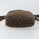 LOUIS VUITTON Monogram Mini Lin Danube Shoulder Bag Ebene M95228 LV Auth yk19789-5