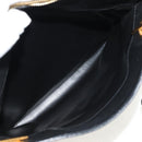 CHANEL COCO Mark Chain Shoulder Bag Lamb Skin Black Gold CC Auth yk19790V-18