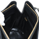 CHANEL COCO Mark Chain Shoulder Bag Lamb Skin Black Gold CC Auth yk19790V-22