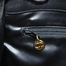 CHANEL COCO Mark Chain Shoulder Bag Lamb Skin Black Gold CC Auth yk19790V-23