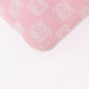 LOEWE Anagram Hand Bag Canvas Pink Silver Auth yk19791-16