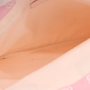 LOEWE Anagram Hand Bag Canvas Pink Silver Auth yk19791-10