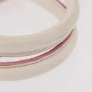 LOEWE Anagram Hand Bag Canvas Pink Silver Auth yk19791-8