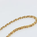 CHANEL Matelasse 17 Chain Shoulder Bag Lamb Skin Beige Gold CC Auth yk19793-8