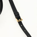 PRADA Galleria Hand Bag Safiano leather 2way Black Gold Auth yk19794V-15