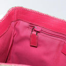 GUCCI GG Supreme Hand Bag PVC Beige 117551 Auth yk19795-20