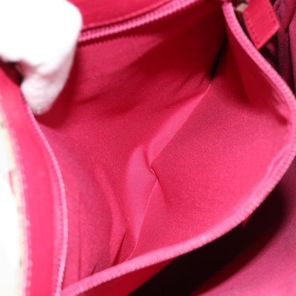 GUCCI GG Supreme Hand Bag PVC Beige 117551 Auth yk19795