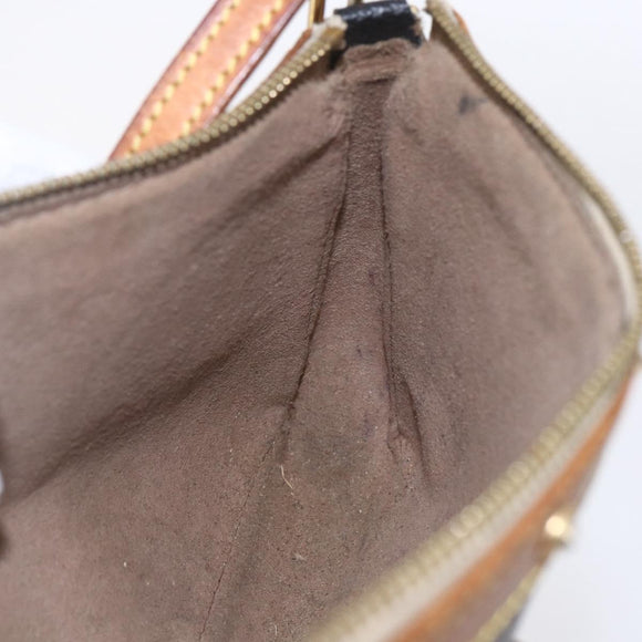 LOUIS VUITTON Multicolor Pochette Accessoires Pouch Black M92648 LV Auth yk19799