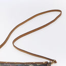 LOUIS VUITTON Multicolor Pochette Accessoires Pouch Black M92648 LV Auth yk19799-14