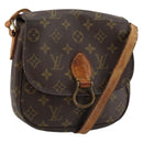 LOUIS VUITTON Monogram Saint Cloud MM Shoulder Bag M51243 LV Auth yk19803-1