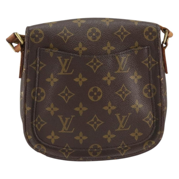 LOUIS VUITTON Monogram Saint Cloud MM Shoulder Bag M51243 LV Auth yk19803