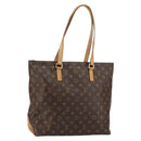 LOUIS VUITTON Monogram Cabas Mezzo Tote Bag M51151 LV Auth yk19804-1