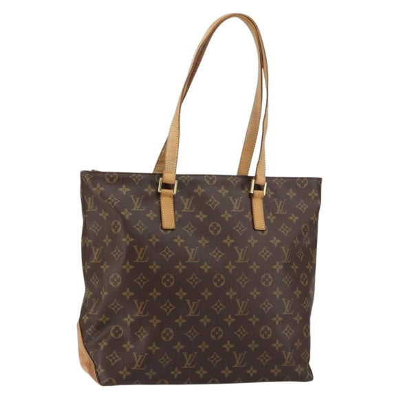 LOUIS VUITTON Monogram Cabas Mezzo Tote Bag M51151 LV Auth yk19804