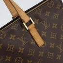 LOUIS VUITTON Monogram Cabas Mezzo Tote Bag M51151 LV Auth yk19804-10