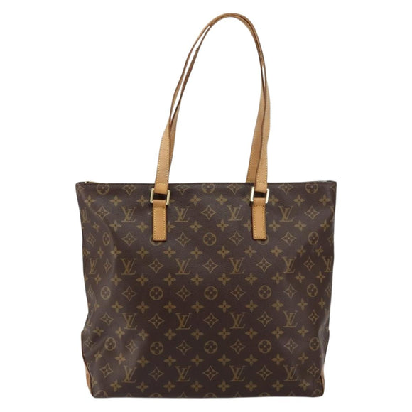 LOUIS VUITTON Monogram Cabas Mezzo Tote Bag M51151 LV Auth yk19804