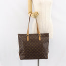 LOUIS VUITTON Monogram Cabas Mezzo Tote Bag M51151 LV Auth yk19804-23