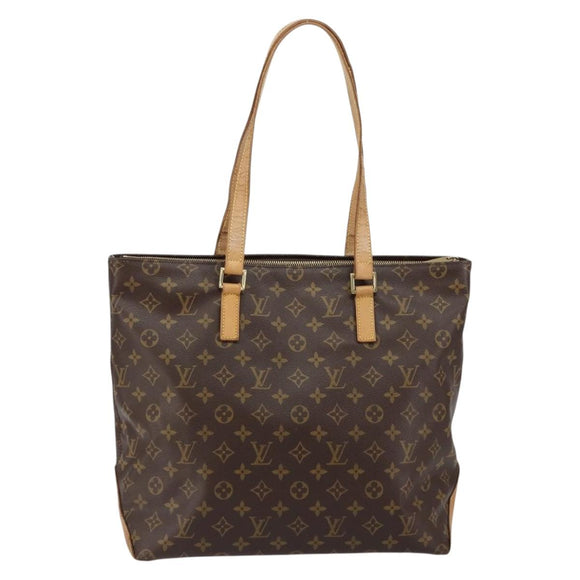 LOUIS VUITTON Monogram Cabas Mezzo Tote Bag M51151 LV Auth yk19804