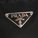 PRADA Shoulder Bag Nylon Black Silver Auth yk19806V-19