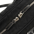 PRADA Shoulder Bag Nylon Black Silver Auth yk19806V-20