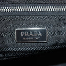 PRADA Shoulder Bag Nylon Black Silver Auth yk19806V-21