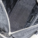 PRADA Shoulder Bag Nylon Black Silver Auth yk19806V-10