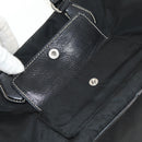 PRADA Shoulder Bag Nylon Black Silver Auth yk19806V-28