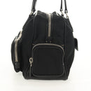 PRADA Shoulder Bag Nylon Black Silver Auth yk19806V-3
