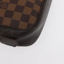 LOUIS VUITTON Damier Ebene Trousse Toilette 25 Clutch Bag N47624 LV Auth yk19812-7