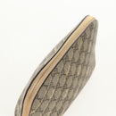 GUCCI Horsebit GG Supreme Pouch PVC Beige Gold 774337 Auth yk19813V-5