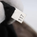 PRADA Tote Bag Leather Beige Silver Auth yk19816-12