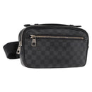 LOUIS VUITTON Damier Graphite Ambreil Shoulder Bag N41289 LV Auth yk19819-1