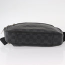 LOUIS VUITTON Damier Graphite Ambreil Shoulder Bag N41289 LV Auth yk19819-5
