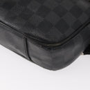 LOUIS VUITTON Damier Graphite Ambreil Shoulder Bag N41289 LV Auth yk19819-15