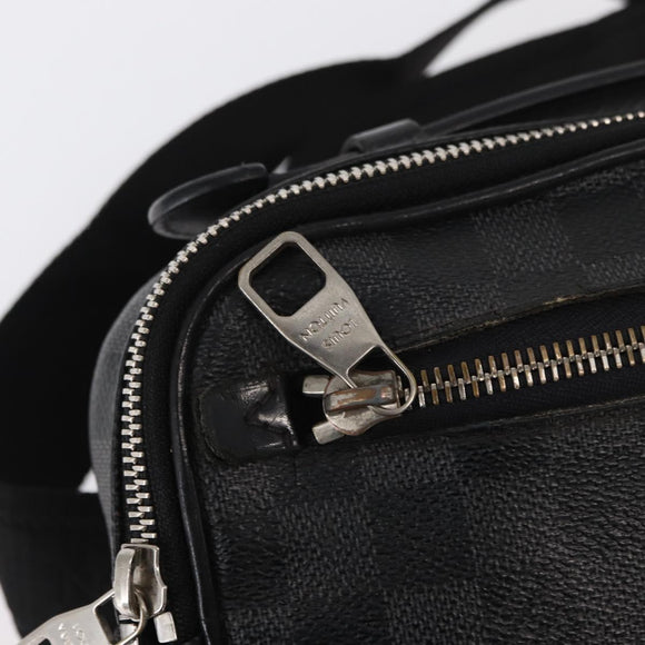 LOUIS VUITTON Damier Graphite Ambreil Shoulder Bag N41289 LV Auth yk19819