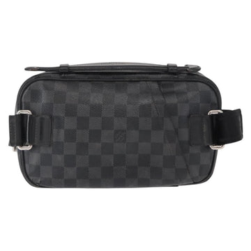 LOUIS VUITTON Damier Graphite Ambreil Shoulder Bag N41289 LV Auth yk19819 - 0