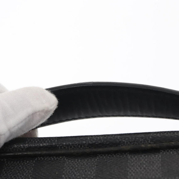 LOUIS VUITTON Damier Graphite Ambreil Shoulder Bag N41289 LV Auth yk19819