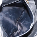 CHANEL Matelasse Shoulder Bag Lamb Skin Black Gold CC Auth yk19820-23