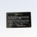 CHANEL Matelasse Shoulder Bag Lamb Skin Black Gold CC Auth yk19820-12