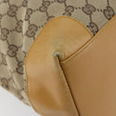 GUCCI GG Canvas Sherry Line Hand Bag Beige Red 002 1093 3444 Auth yk19823-11