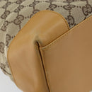 GUCCI GG Canvas Sherry Line Hand Bag Beige Red 002 1093 3444 Auth yk19823-13