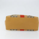 GUCCI GG Canvas Sherry Line Hand Bag Beige Red 002 1093 3444 Auth yk19823-9