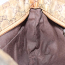 GUCCI GG Crystal Shoulder Bag Beige Gold 189749 Auth yk19824-19