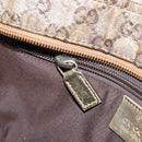 GUCCI GG Crystal Shoulder Bag Beige Gold 189749 Auth yk19824-20