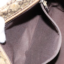 GUCCI GG Crystal Shoulder Bag Beige Gold 189749 Auth yk19824-21