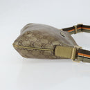 GUCCI GG Crystal Shoulder Bag Beige Gold 189749 Auth yk19824-4