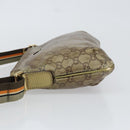 GUCCI GG Crystal Shoulder Bag Beige Gold 189749 Auth yk19824-5